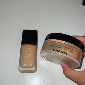 Chanel foundation and loose powder